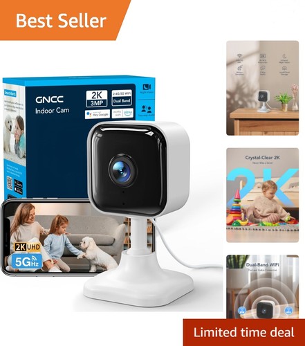 Wireless indoor camera 2k - indoor, camera: