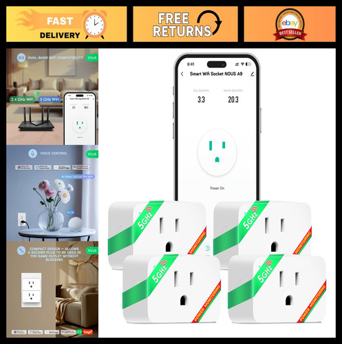 Smart plug 15a - smart,