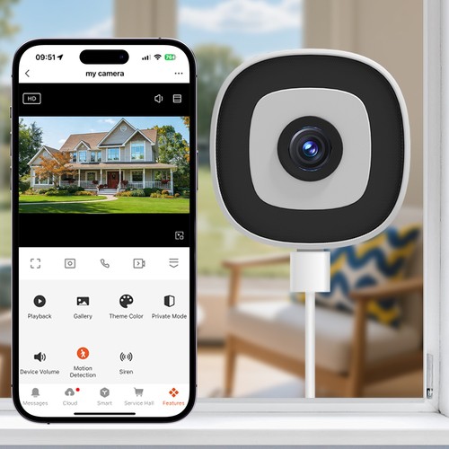 Window camera 4ghz - 2k, camera,
