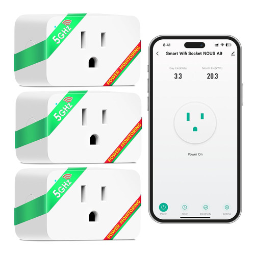 Smart plug 15a - wi-fi,