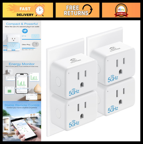 Mini smart plug - smart, 5ghz