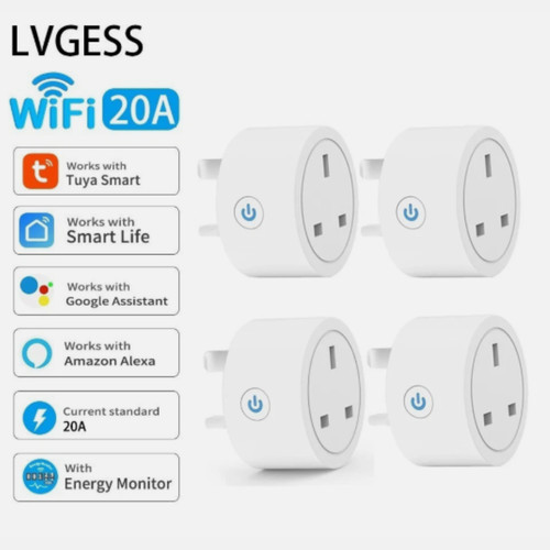 20a smart socket tuya wifi - 20a,