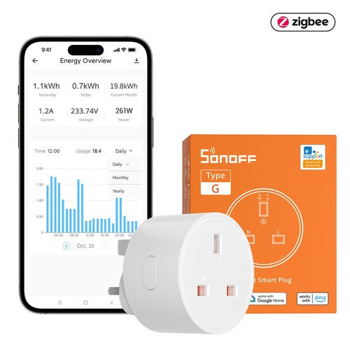 Sonoff s60tpg 13a zigbee smart - s60tpg,