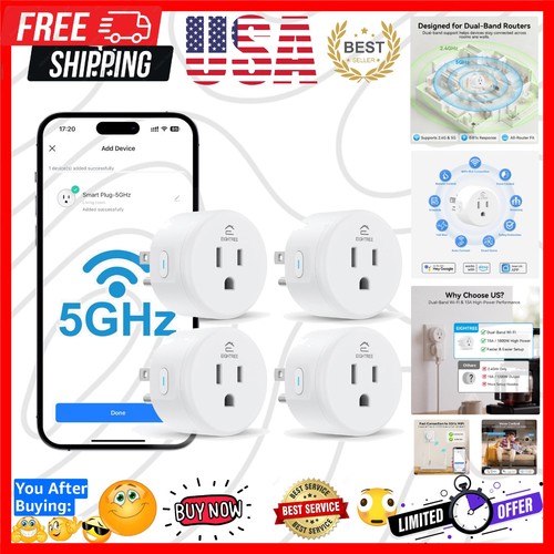5ghz smart plug 15a - plug,