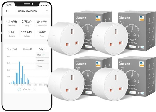Sonoff s60tpg smart wifi - s60tpg, plug