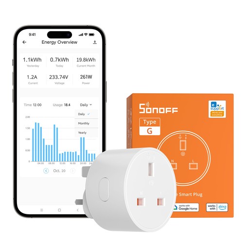Sonoff s60zb smart plug - sonoff,