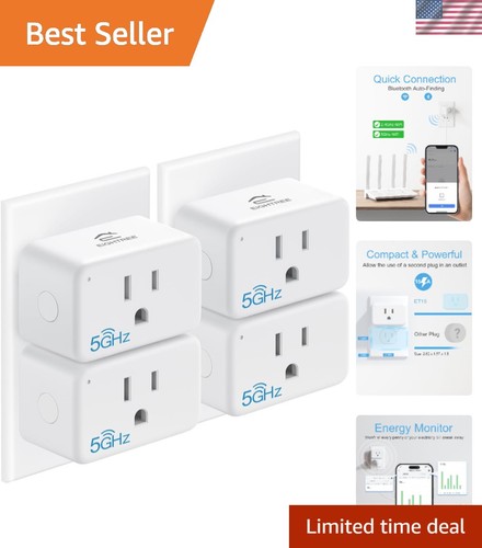 Mini smart plug 5ghz fi - smart,