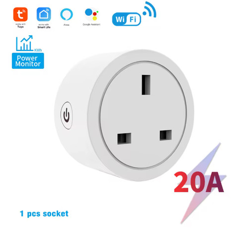Tuya smart wifi plug alexa - smart,