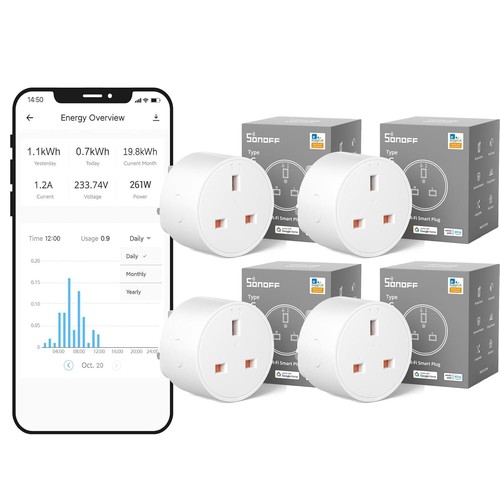 Pack sonoff wifi smart plug - wifi,